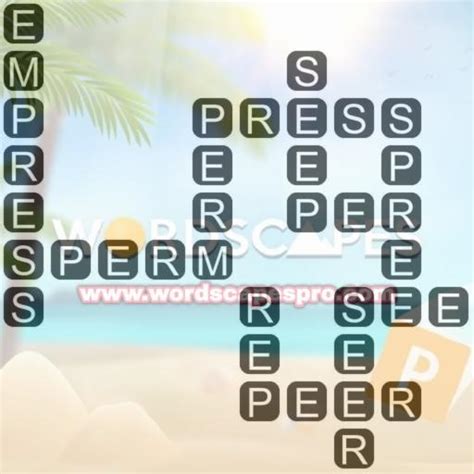 Wordscapes Level 1763, Climb 3 .